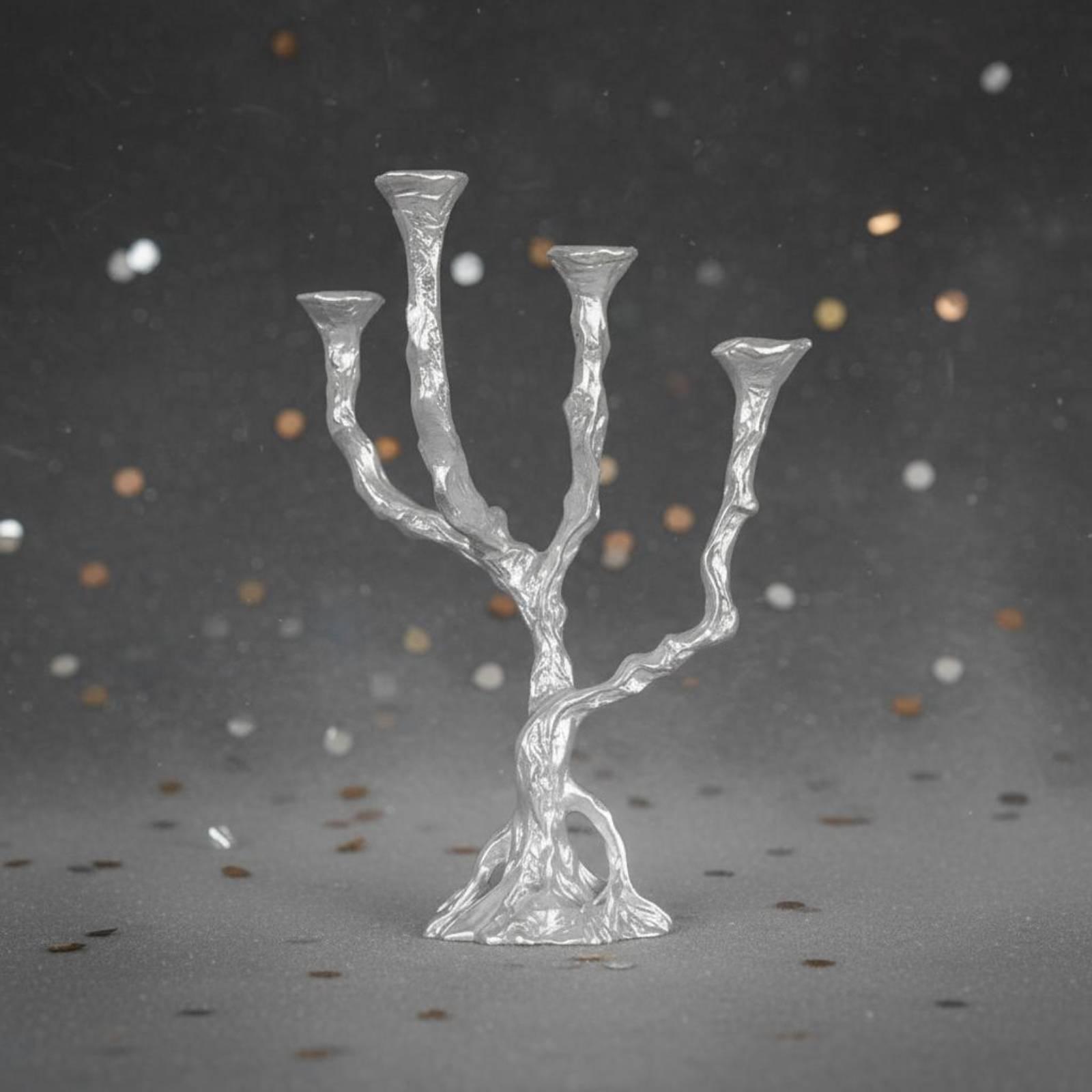 Candle Holder Decor - Multi-Arm Candle Holder Light Luxury Metal
