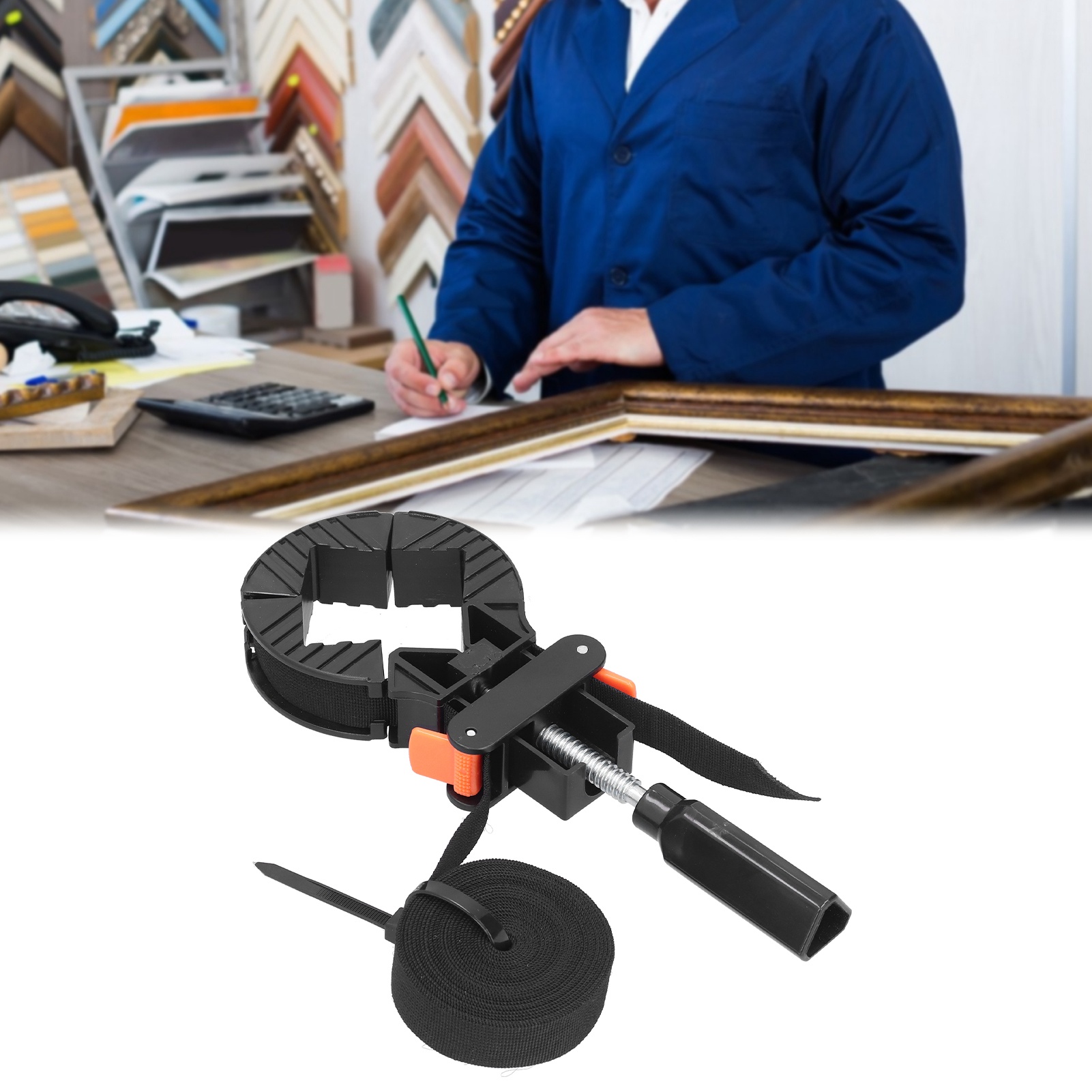 Picture Frame - Woodworking Picture Frame Clip Adjustable 90