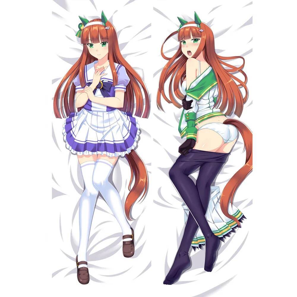 Anime Pretty Derby Silence Suz - Throw Pillow recension och pris