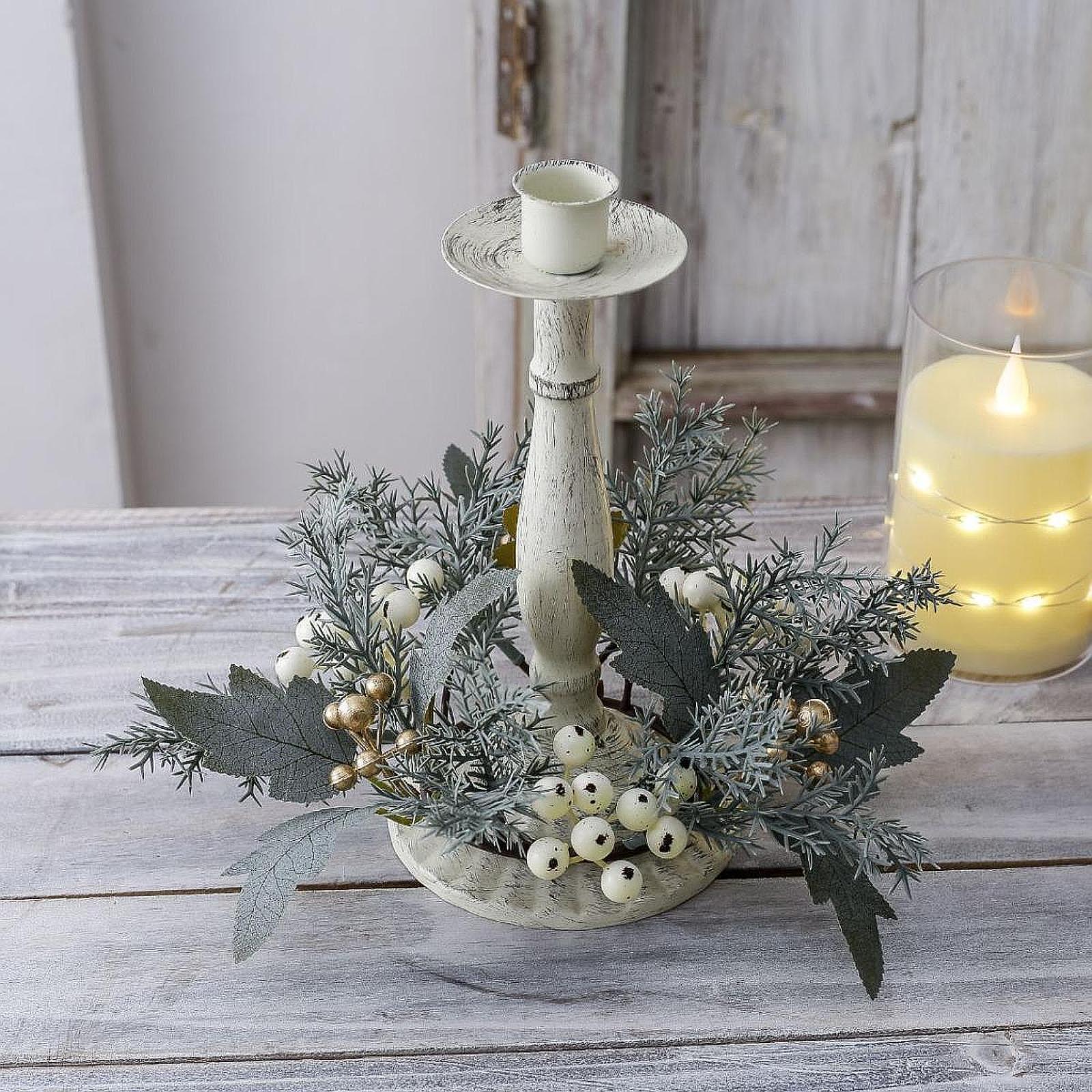 Handmade Artificial Flower Can - Candle Holder Decor recension och pris