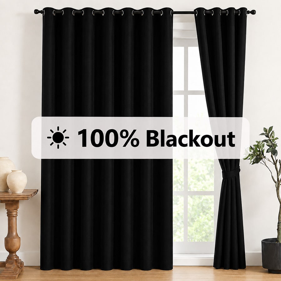 2pcs Blackout Thermal Curtains - Interior Design Living Room recension och pris