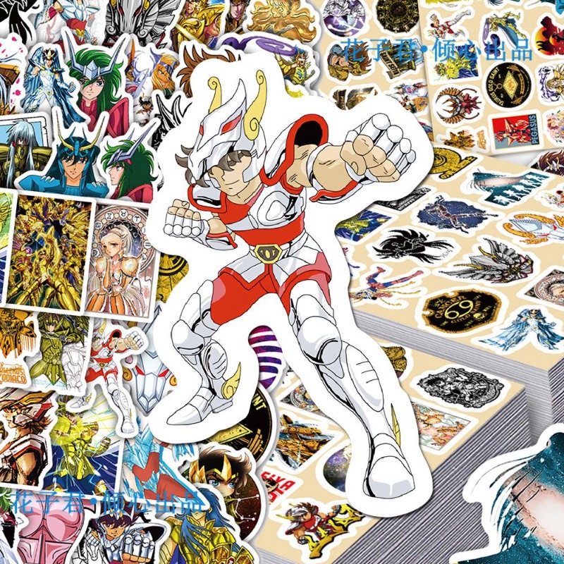 101Pcs Saint Seiya Anime Stick - Wall Sticker recension och pris