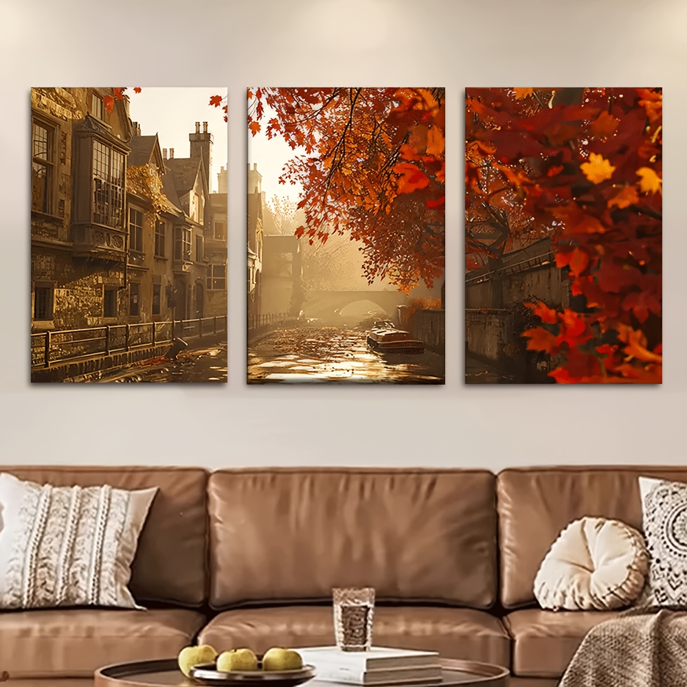 （NoFrame 3PCS）-3pcs/set, Canva - Abstract Canvas Set recension och pris