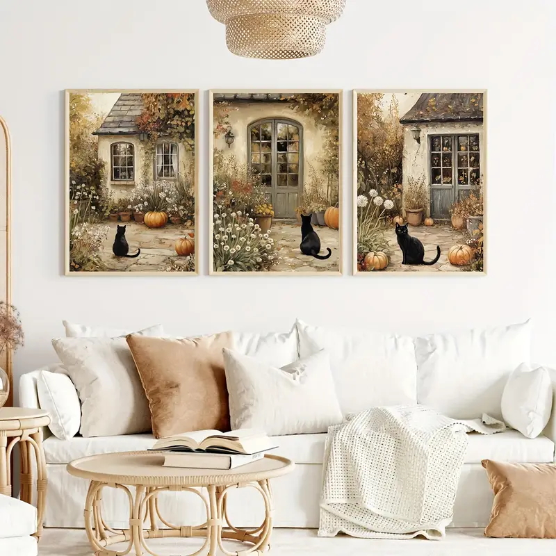 3pcs frameless Canvas Painting - Abstract Canvas Set recension och pris