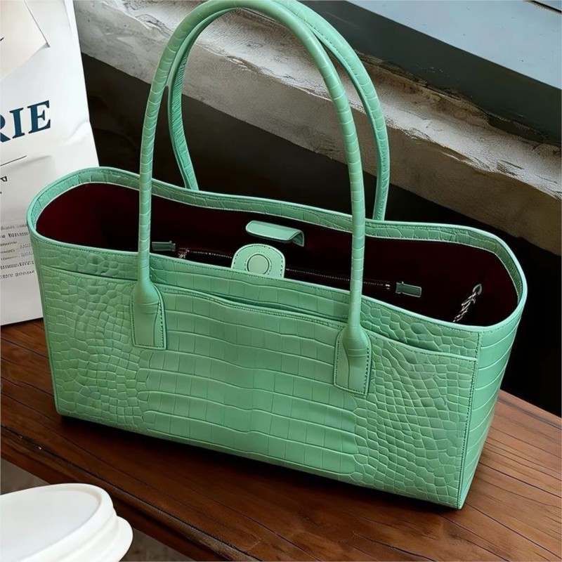 Vintage Green Tote Bag Women F - Interior Design High End recension och pris
