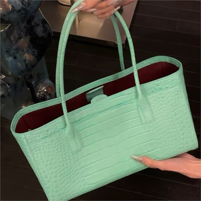 Vintage Green Tote Bag Women F - Interior Design High End recension och pris