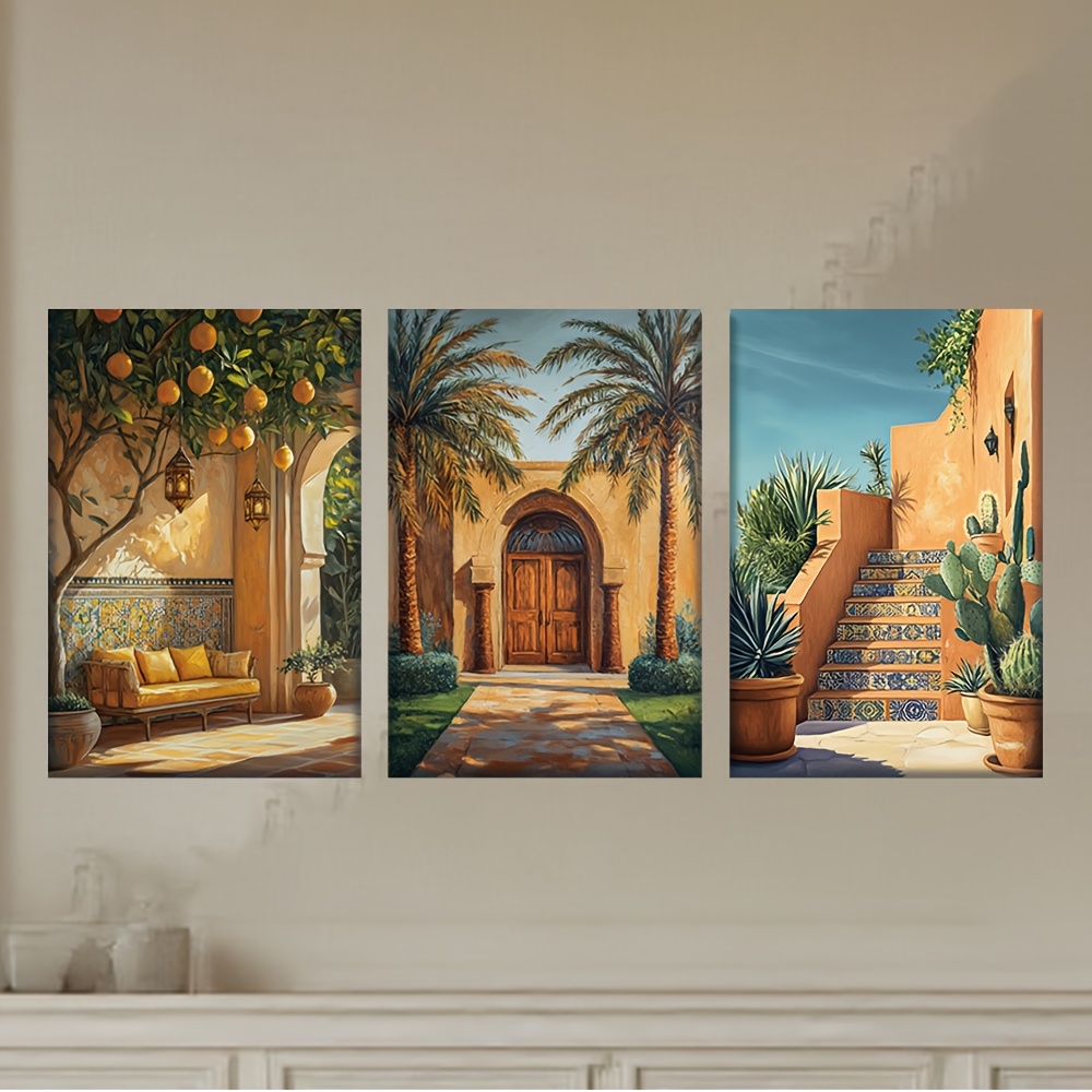 Frameless[JIT]3pcs/set, Canvas - Abstract Canvas Set recension och pris