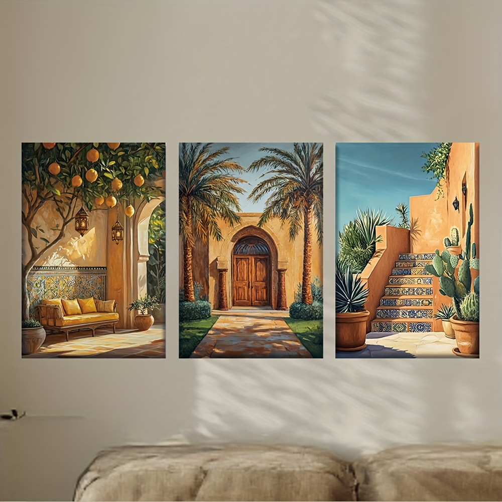 Frameless[JIT]3pcs/set, Canvas - Abstract Canvas Set recension och pris