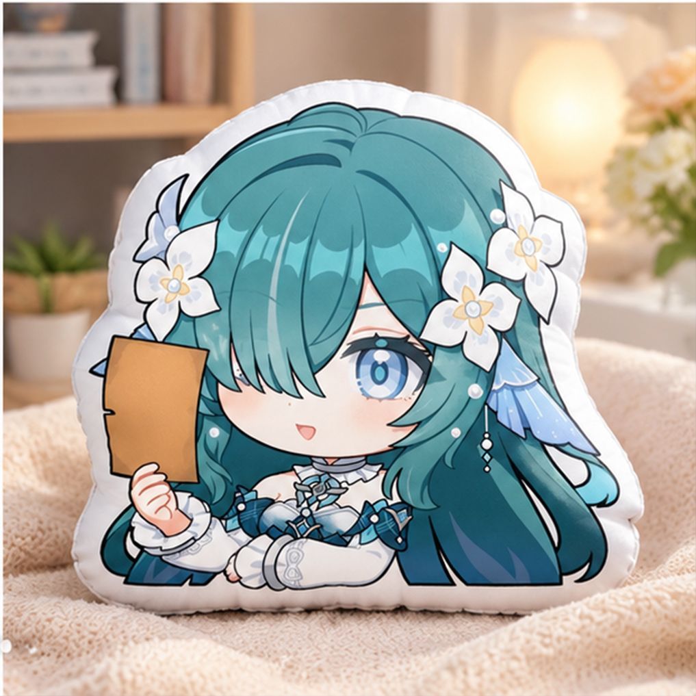 Game Genshin Impact Cute Q-ver - Throw Pillow recension och pris