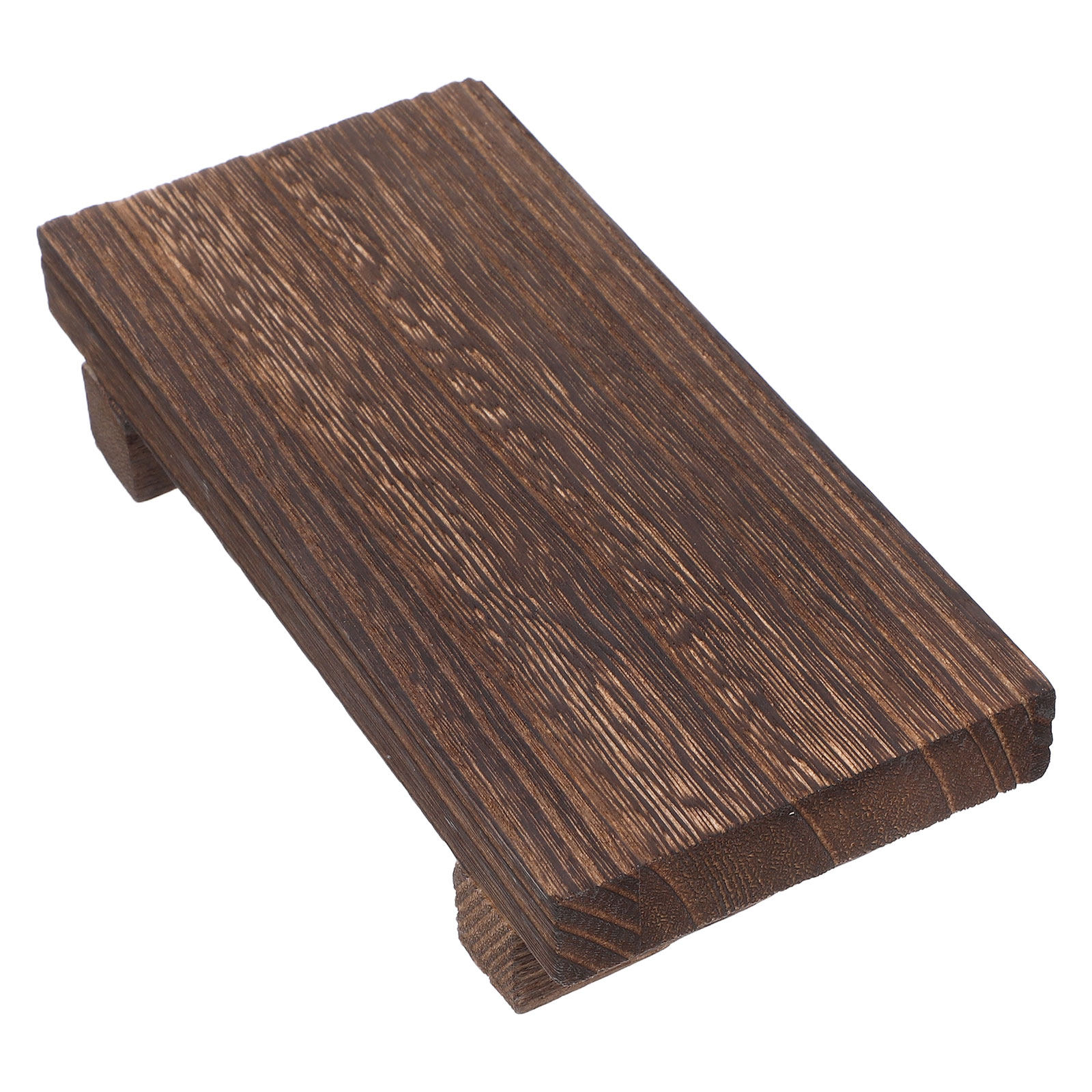 Small Wooden Pedestal Stand Ru - Vase Decor recension och pris