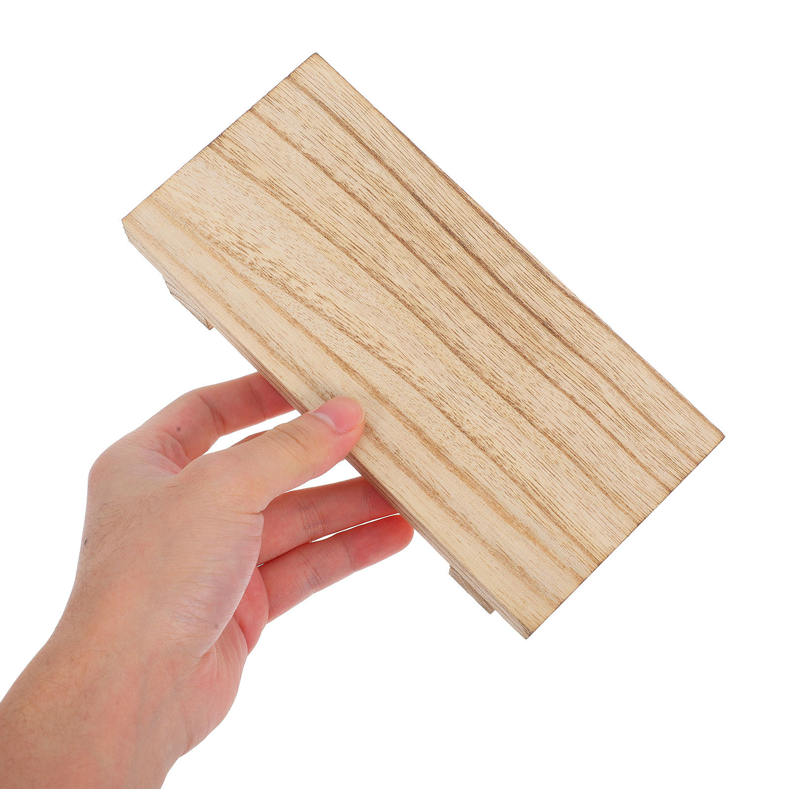 Small Wooden Pedestal Stand Ru - Vase Decor recension och pris