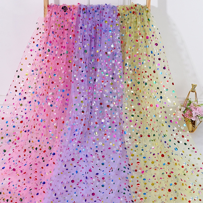 Colorful Polka Dot Gold Foil T - Table Runner recension och pris