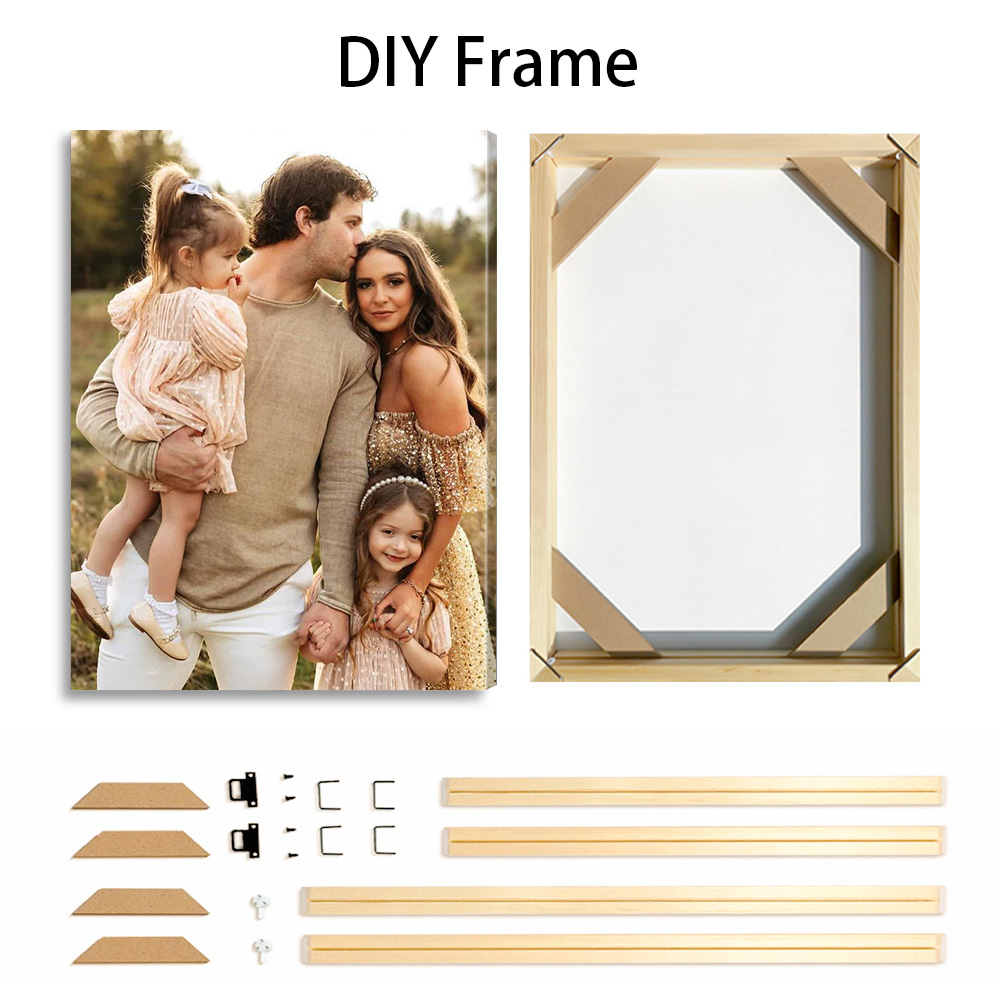 1 Pc Customized Photos on Canv - Picture Frame recension och pris