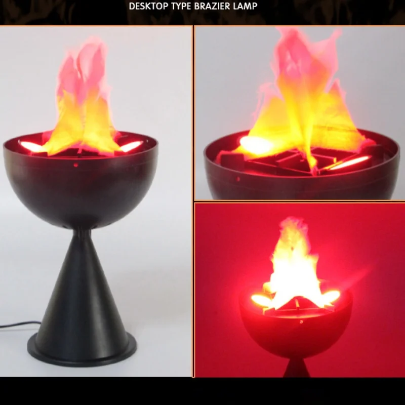 3D Fake Flame Lamp Simulation  - Interior Design Living Room recension och pris