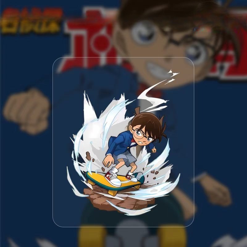 Detective Conan Cartoon Skateb - Wall Sticker recension och pris