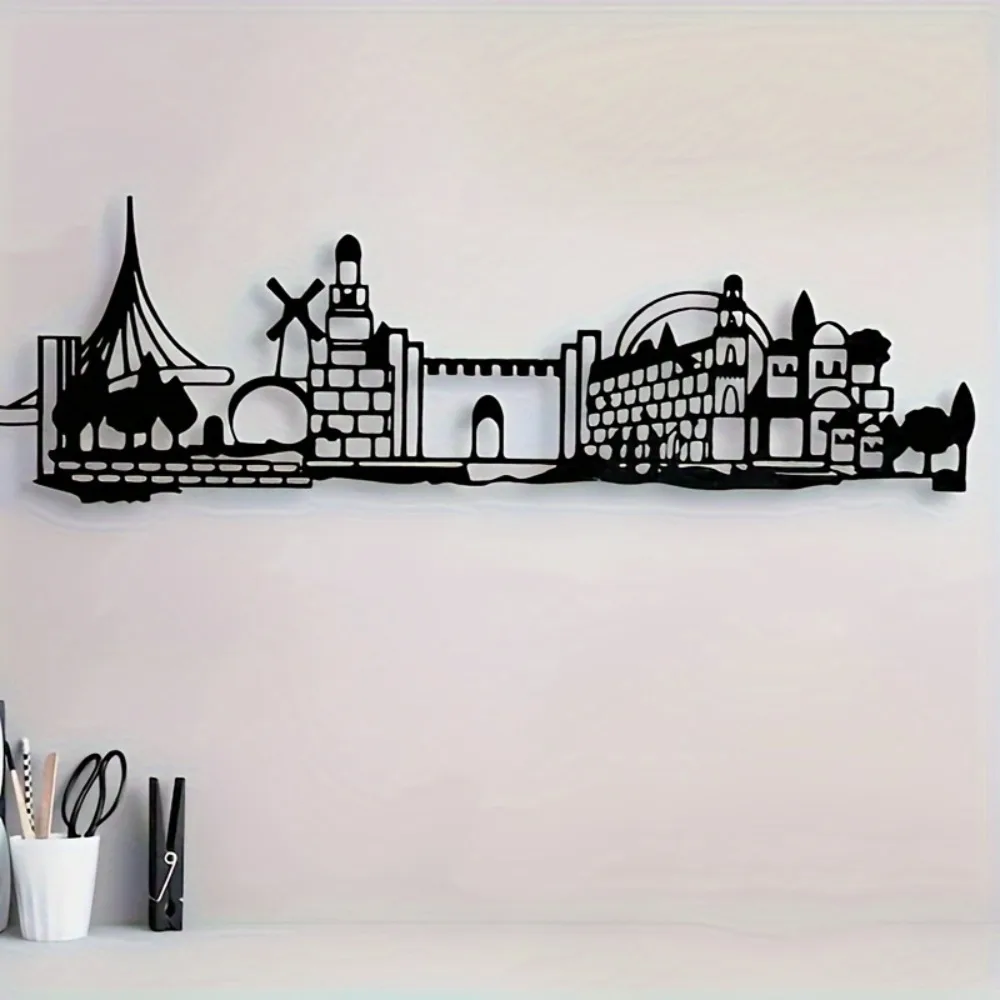 CIFBUY Iron Wall Art Jerusalem - Wall Art recension och pris