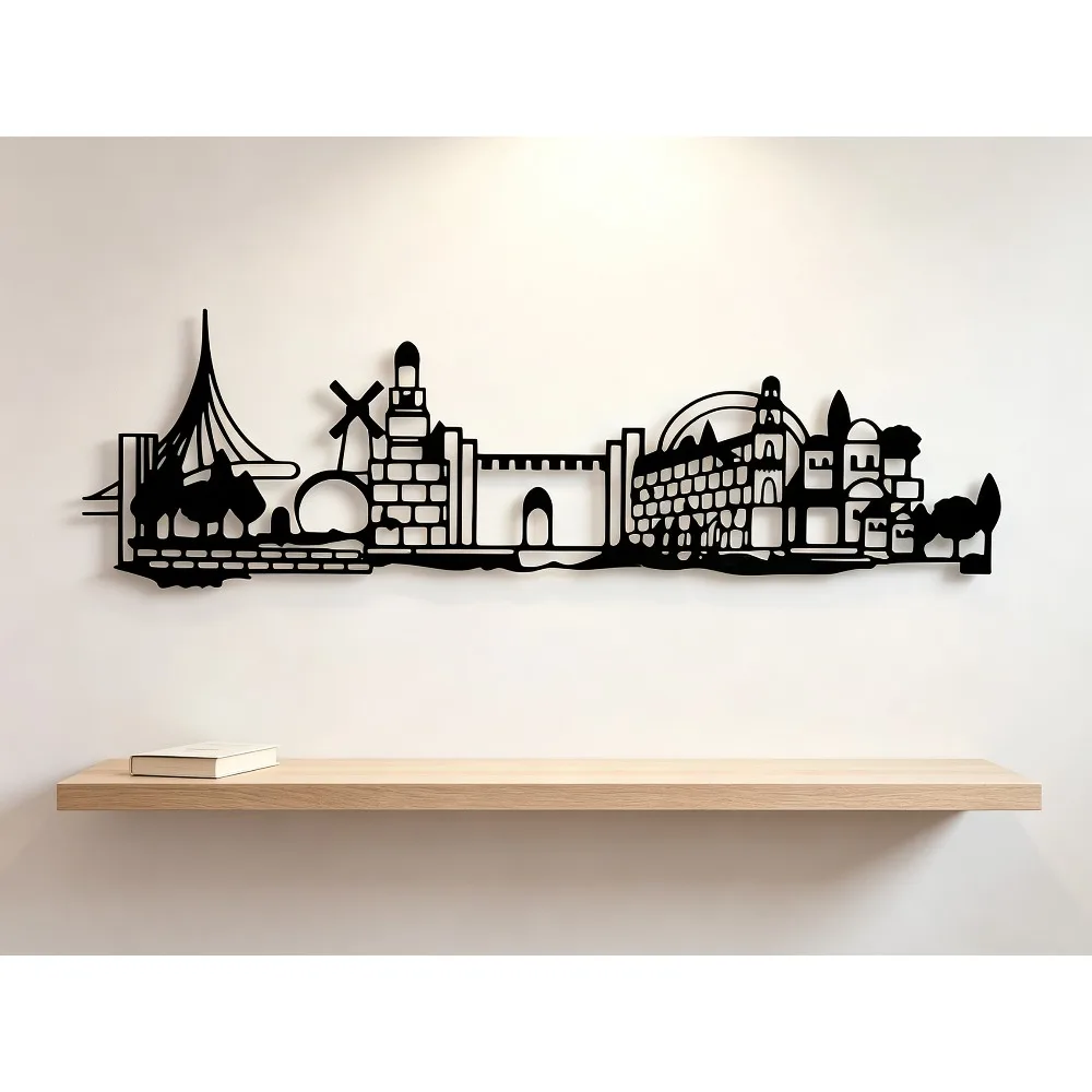 CIFBUY Iron Wall Art Jerusalem - Wall Art recension och pris